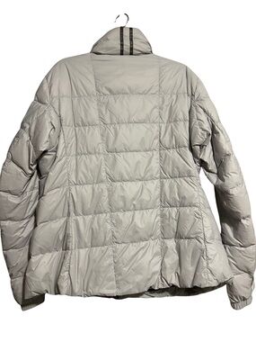 Canada Goose Light Gray Quilted Down Utility Jacket
